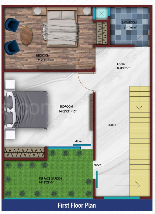 First Floor Plan aangan vatika Floor Plan First Floor Plan