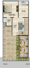 Second Floor Plan greens-villa-2-d-block Floor Plan Second Floor Plan