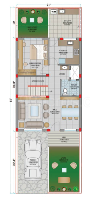 malwa enclave Floor Plan Lower Ground Floor Plan