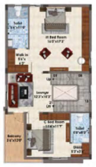  vihaan Floor Plan First Floor Plan