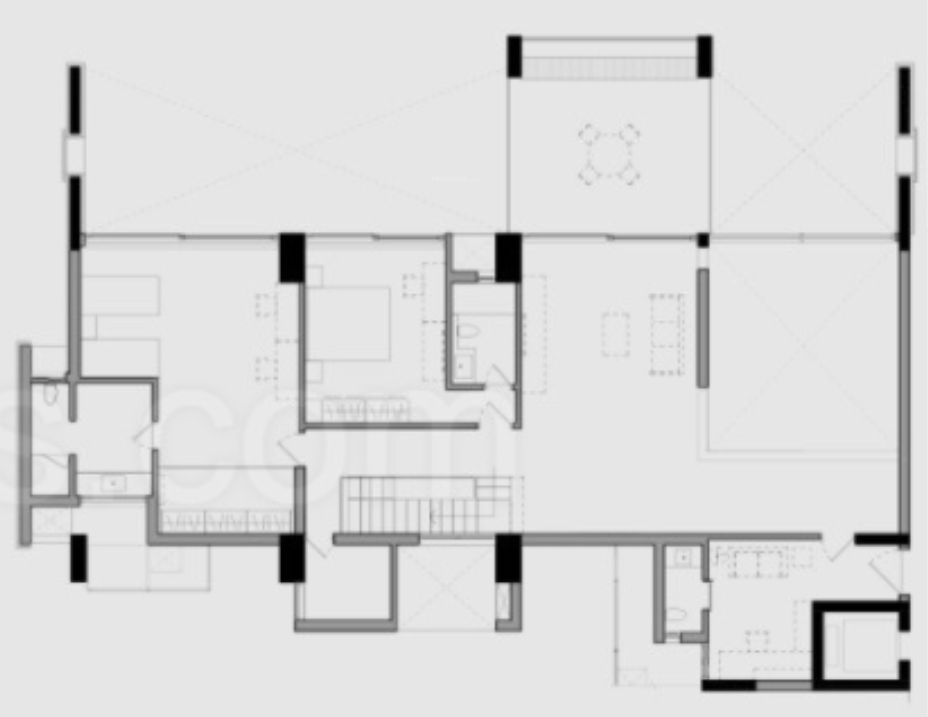 Upper Level Duplex Plan windmills of your mind Floor Plan Upper Level Duplex Plan