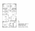 Upper Level Duplex Plan  quintessa Floor Plan Upper Level Duplex Plan