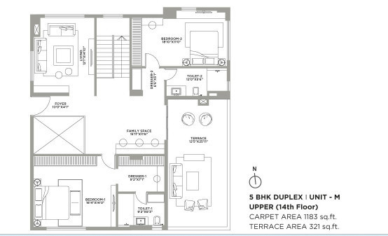 Upper Level Duplex Plan quintessa Floor Plan Upper Level Duplex Plan