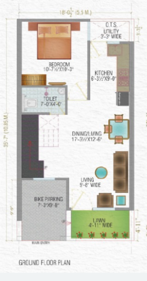  aditya-villa Floor Plan Ground Floor Plan