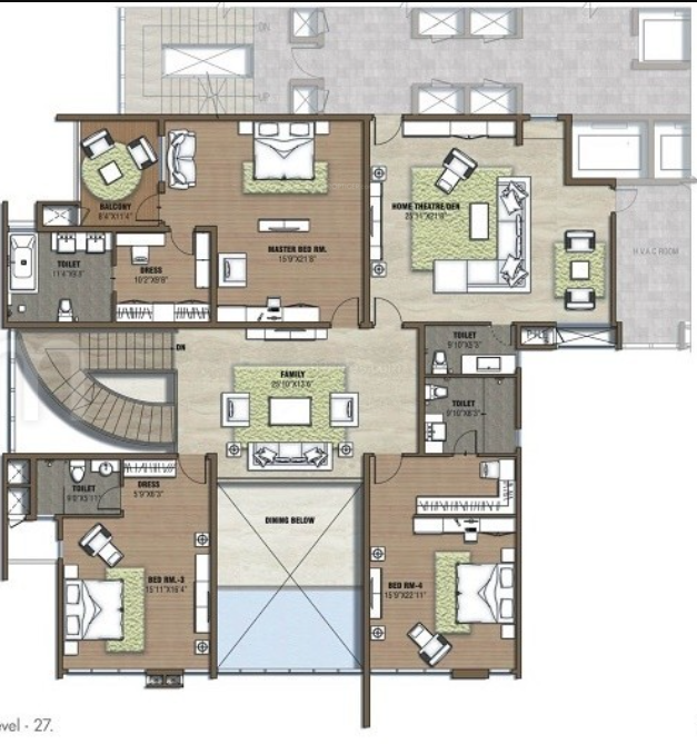Terrace Floor Plan white meadows Floor Plan Terrace Floor Plan