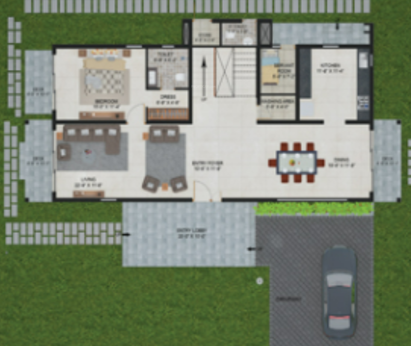  merlin aquaville Floor Plan Ground Floor Plan