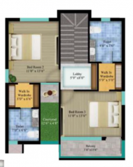 First Floor Plan white-town-villas Floor Plan First Floor Plan