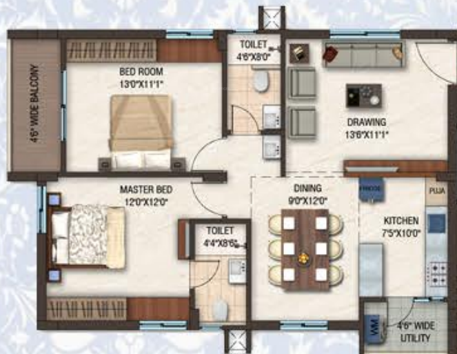 Floor Plan sathya devaki residency Floor Plan Floor Plan