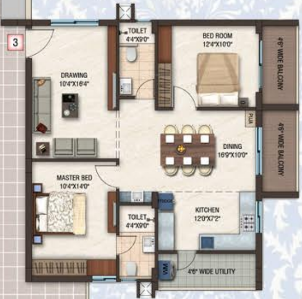 Floor Plan sathya devaki residency Floor Plan Floor Plan