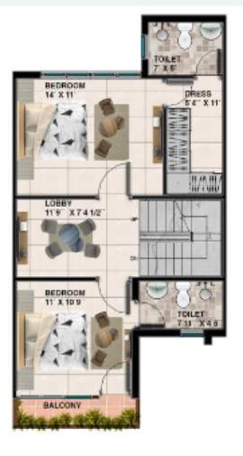  indus palm drive Floor Plan First Floor Plan