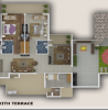  el-spazia Floor Plan Upper Level Duplex Plan