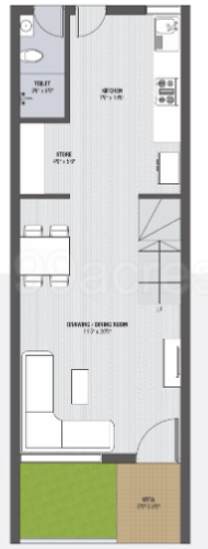  green homes Floor Plan Ground Floor Plan