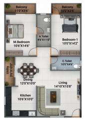 Floor Plan kanakashree Floor Plan Floor Plan