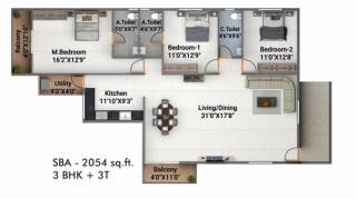 Floor Plan kanakashree Floor Plan Floor Plan