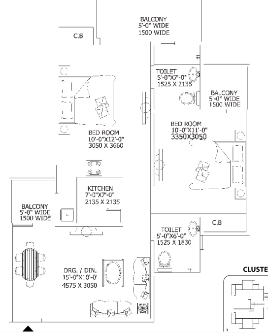  gaur city 2 11th avenue Floor Plan Floor Plan