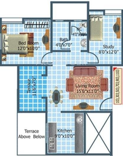 Nandgude Sulochana City (1BHK+1T (650 sq ft) 650 sq ft)