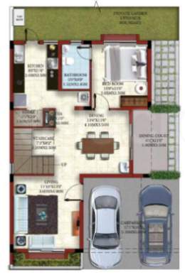  eternia villas ii Floor Plan Ground Floor Plan