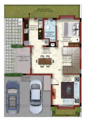  eternia villas ii Floor Plan Ground Floor Plan