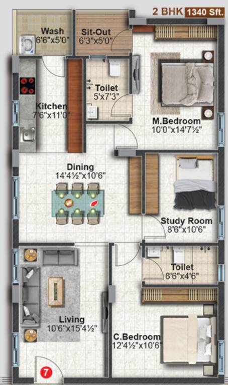Floor Plan balaji divine Floor Plan Floor Plan