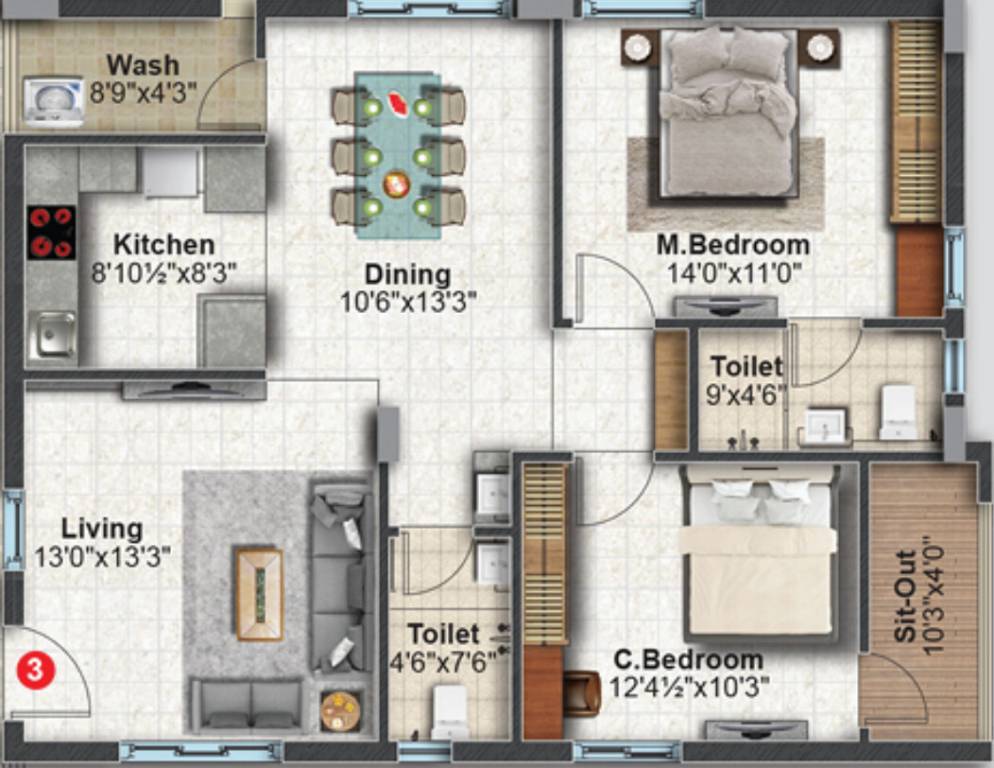 Floor Plan balaji divine Floor Plan Floor Plan