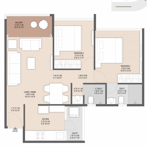  infinia Floor Plan Floor Plan