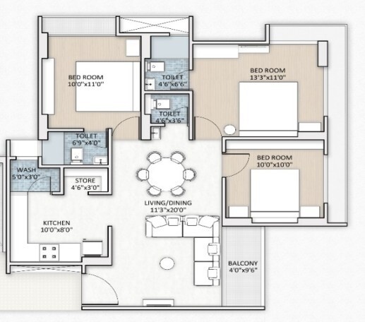  modern-flats Floor Plan Floor Plan