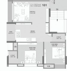  luxuria Floor Plan Floor Plan