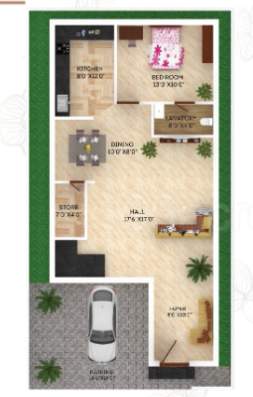  royal casa phase iii Floor Plan Lower Ground Floor Plan