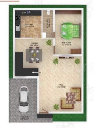  royal casa phase iii Floor Plan Lower Ground Floor Plan