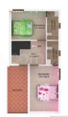 First Floor Plan  royal-casa-phase-iii Floor Plan First Floor Plan