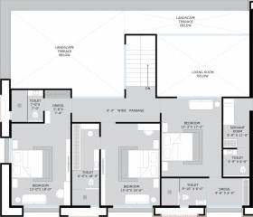 Upper Level Penthouse Plan estella Floor Plan Upper Level Penthouse Plan