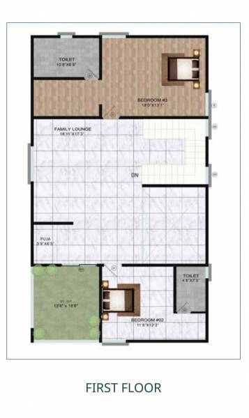  greenscapes Floor Plan First Floor Plan