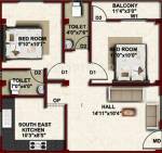 Bluewall Harsham (2BHK+2T (682 sq ft) 682 sq ft) Bluewall Harsham (2BHK+2T (682 sq ft) 682 sq ft)