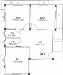 VijaySaras Manthralayam (2BHK+2T (926 sq ft) 926 sq ft) VijaySaras Manthralayam (2BHK+2T (926 sq ft) 926 sq ft)