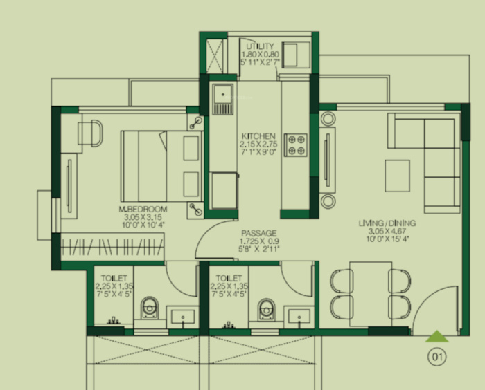  urban park Floor Plan Floor Plan