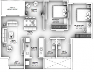  ganga-arcadia-a-building Floor Plan Floor Plan