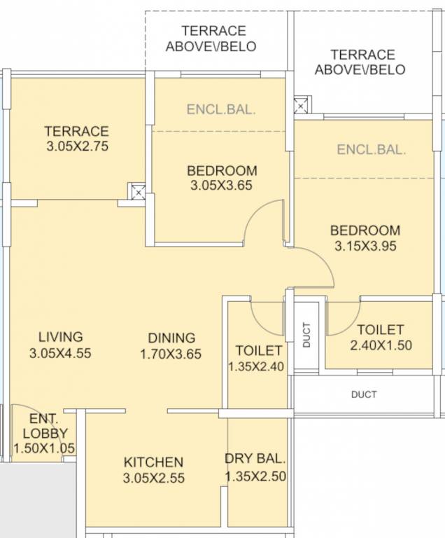 Floor Plan bloomfield phase iii j and k building Floor Plan Floor Plan