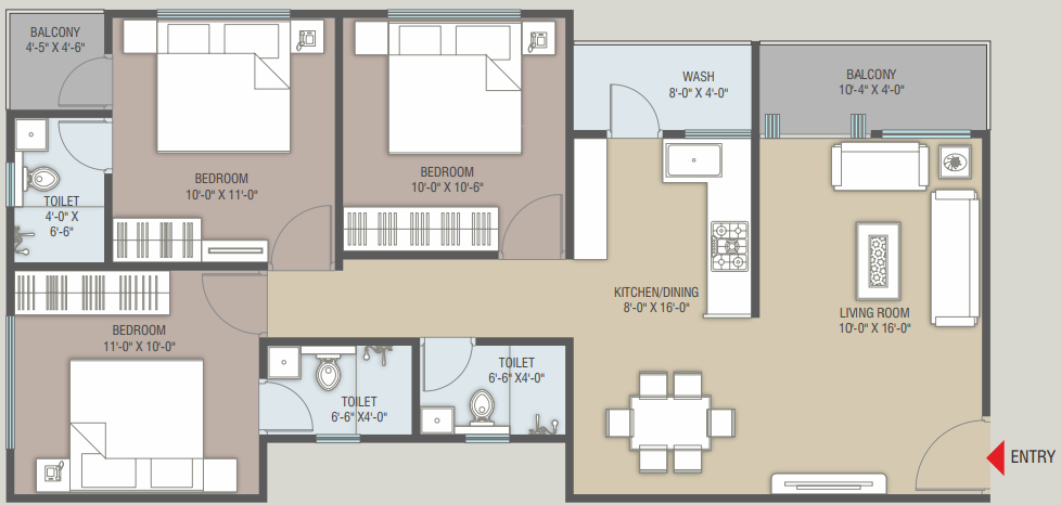 Floor Plan empyrean courtyard ii Floor Plan Floor Plan