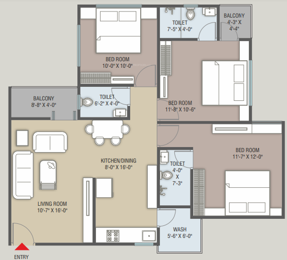 Floor Plan empyrean courtyard ii Floor Plan Floor Plan