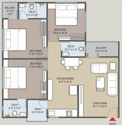 Floor Plan empyrean courtyard ii Floor Plan Floor Plan