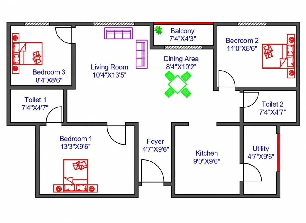 Floor Plan tvs emerald green enclave Floor Plan Floor Plan