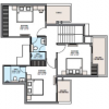 skyline-speedway-avenue Floor Plan Upper Level Duplex Plan