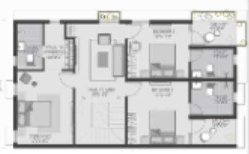  urbando kosmos solaris villa Floor Plan First Floor Plan