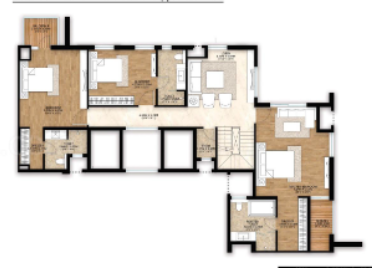 Upper Level Duplex Plan luminare Floor Plan Upper Level Duplex Plan