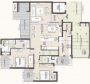  escon-primera-phase-1 Floor Plan Lower Level Duplex Plan