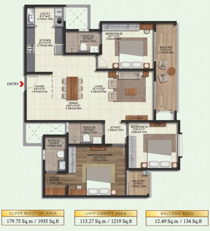  brigade eternia Floor Plan Floor Plan