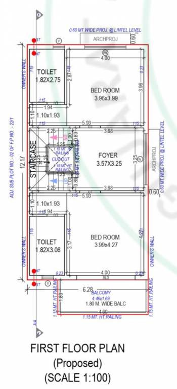  royal heaven Floor Plan First Floor Plan
