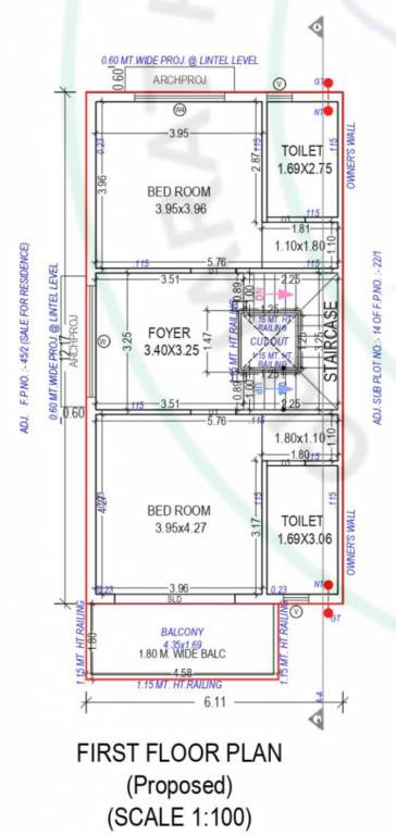  royal heaven Floor Plan First Floor Plan