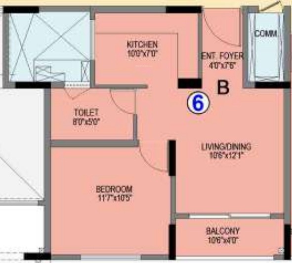 Floor Plan park cubix phase ii Floor Plan Floor Plan