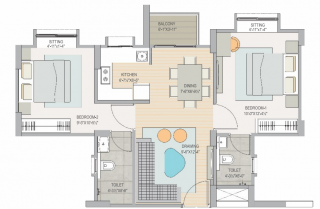  sansaar-spring-villas Floor Plan Floor Plan